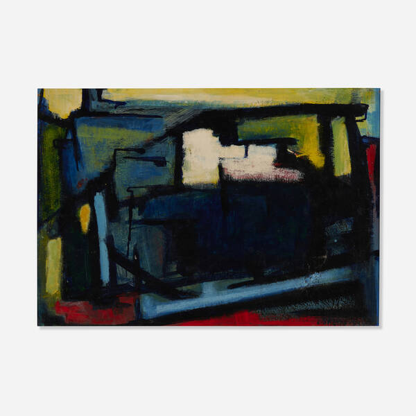 Artist Unknown. Untitled. 1953, oil