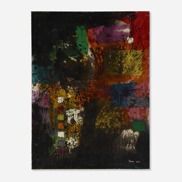Artist Unknown. Untitled. 1962, oil
