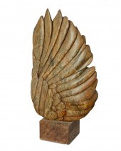 ARTIST UNKNOWN, "WING," GRANIT