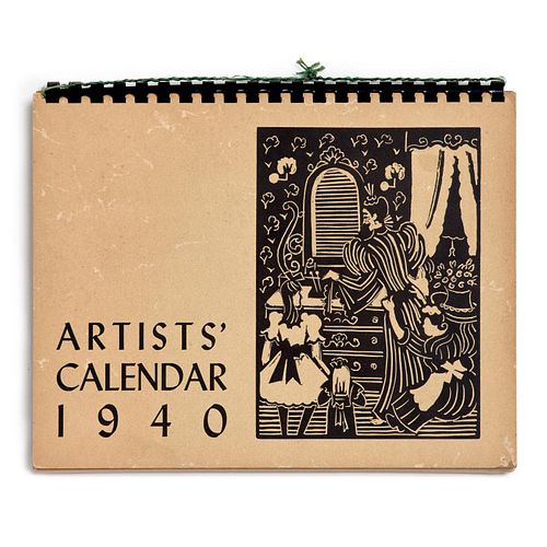 ARTISTS' CALENDAR 1940 (GERTRUDE