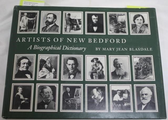 ARTISTS OF NEW BEDFORD BOOK BY MARY