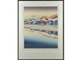 Artists proof serigraph, lands