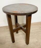 ARTS AND CRAFT STYLE TAMBOUR P