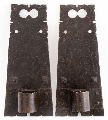 ARTS AND CRAFTS FORGED IRON PRICKET