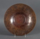 Arts and Crafts hammered coppe