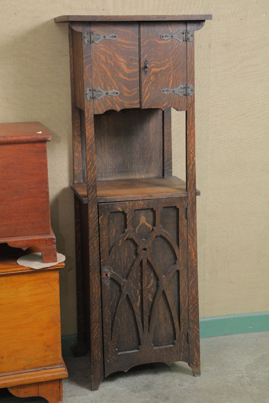 ARTS AND CRAFTS LIQUOR CABINET.