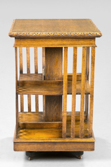 Arts and Crafts Oak Book Mill, 