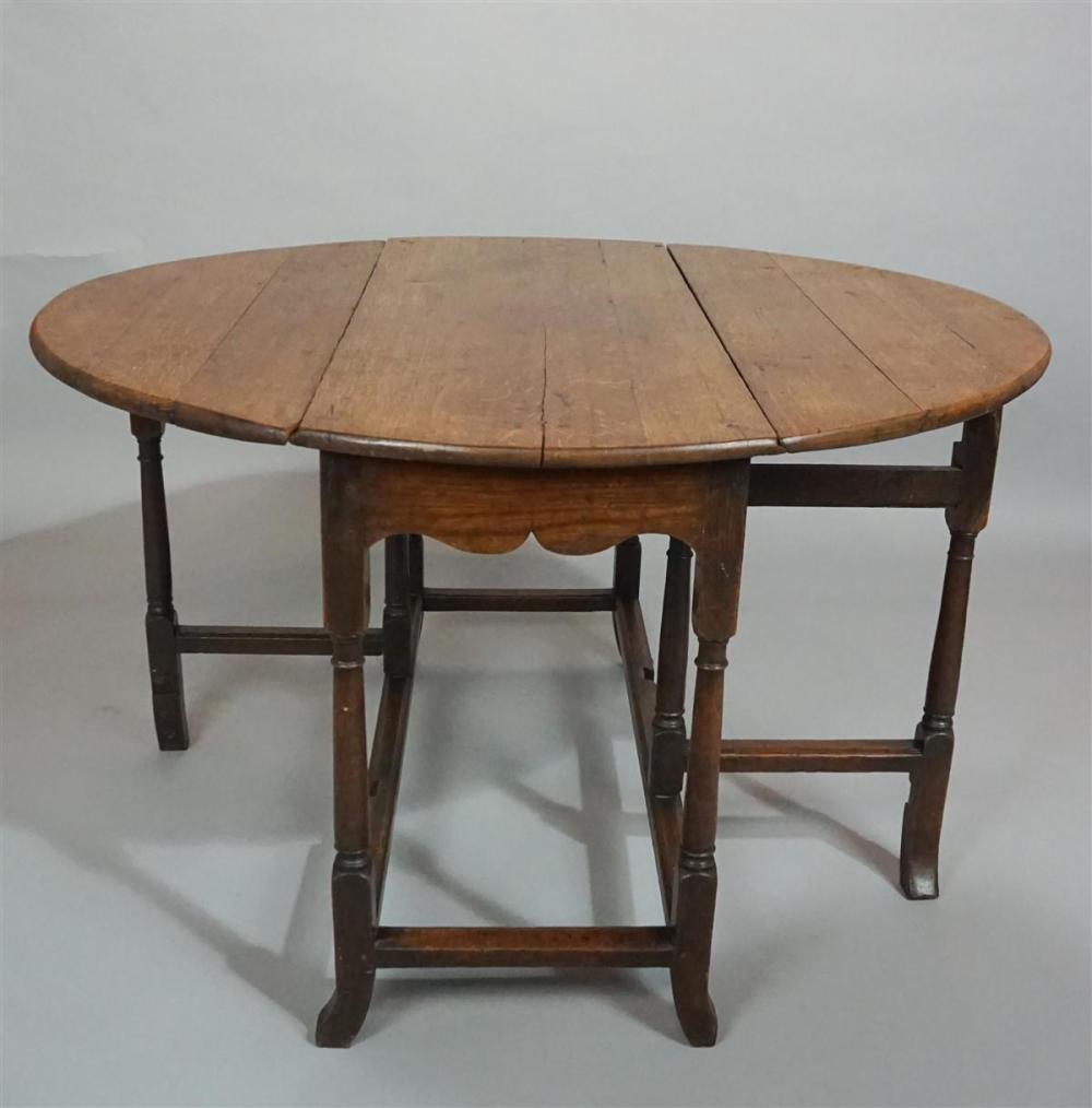 ARTS AND CRAFTS OVAL OAK DROP
