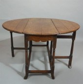 ARTS AND CRAFTS OVAL OAK DROP