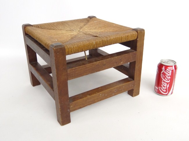 Arts And Crafts period stool with