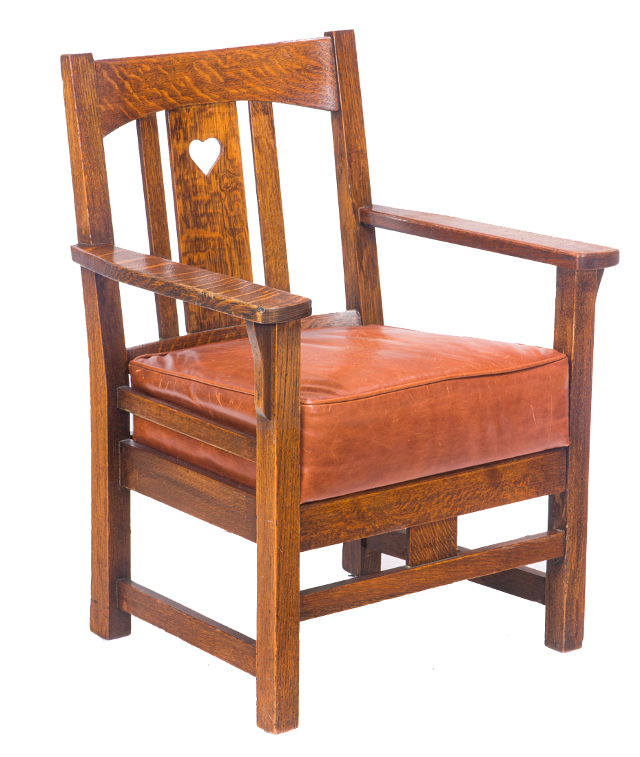 ARTS AND CRAFTS QUARTERSAWN OAK