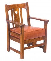 ARTS AND CRAFTS QUARTERSAWN OA