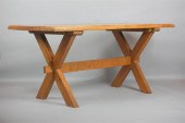 ARTS AND CRAFTS STYLE BENCH MA