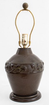 ARTS AND CRAFTS STYLE BRONZED