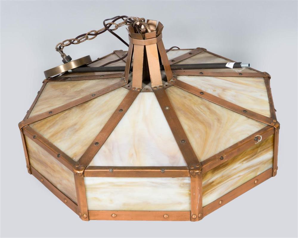ARTS AND CRAFTS STYLE COPPER SLAG