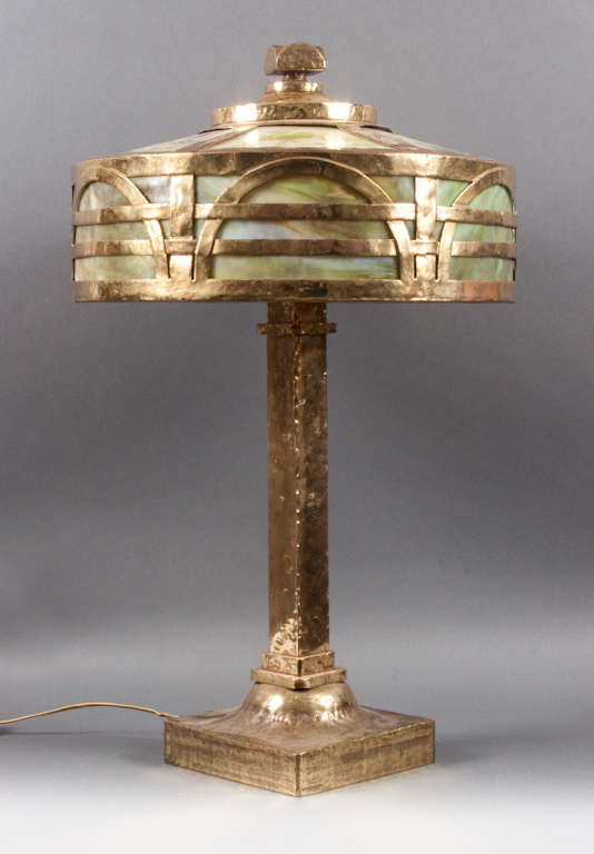 Arts and Crafts style hammered