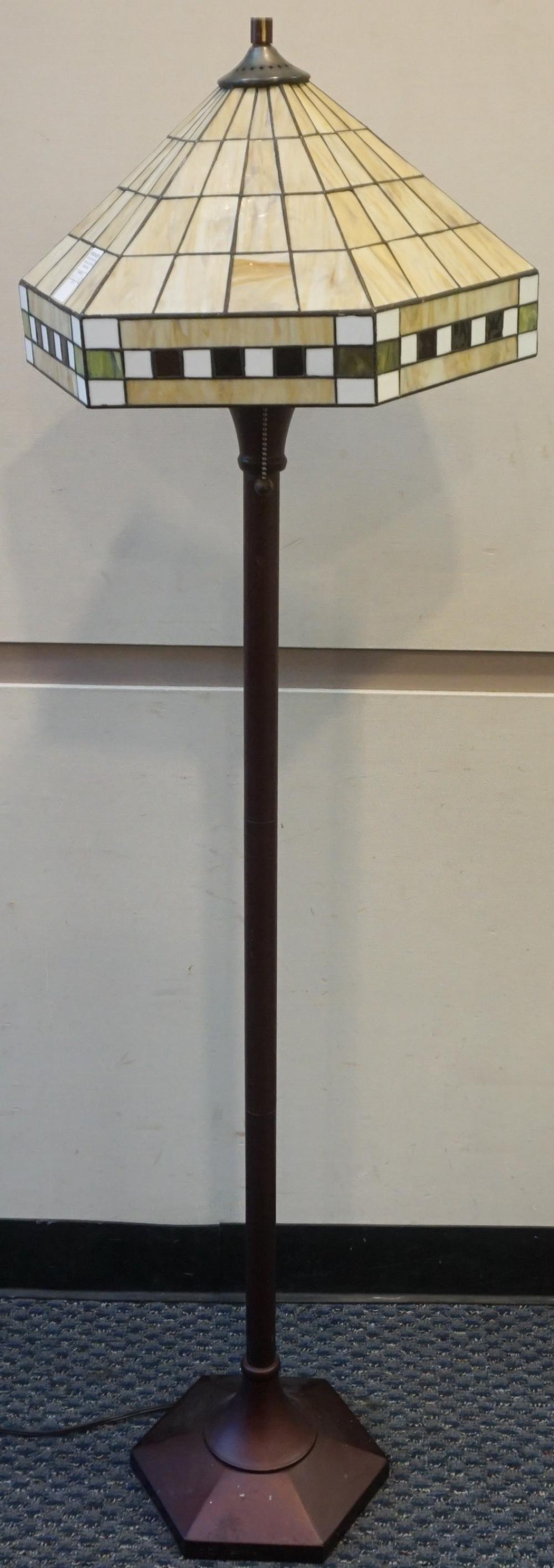 ARTS AND CRAFTS STYLE LEADED