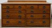 ARTS AND CRAFTS STYLE OAK DRES