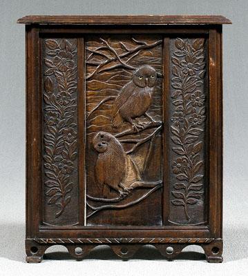 Arts and Crafts wooden screen,