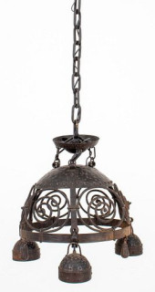 ARTS AND CRAFTS WROUGHT IRON C