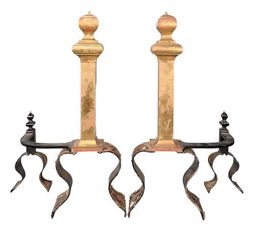 ARTS & CRAFTS ANDIRON FIREPLACE