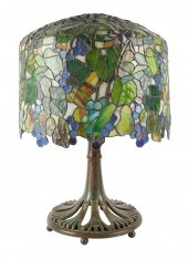 ARTS & CRAFTS BRONZE & LEADED