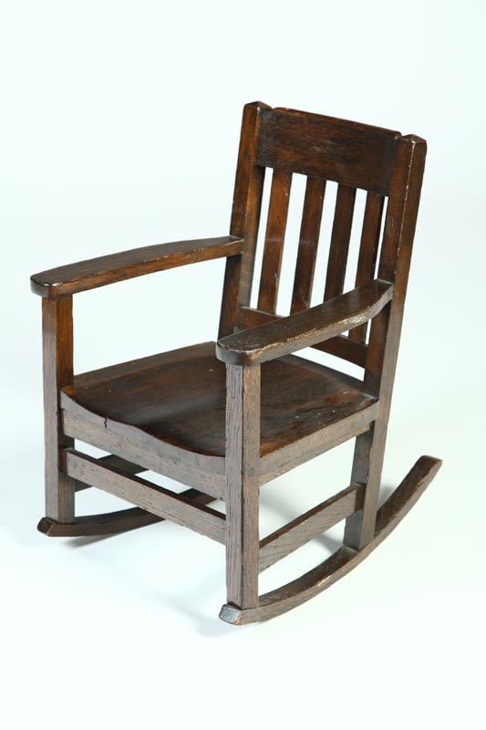 ARTS & CRAFTS CHILD'S ARMCHAIR