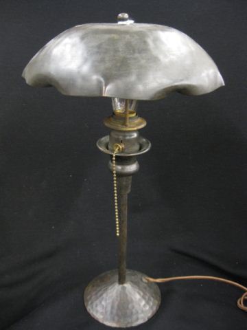 Arts & Crafts Copper Lamp