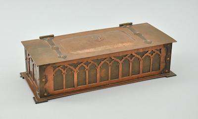 Arts & Crafts Copper on Brass Cigar