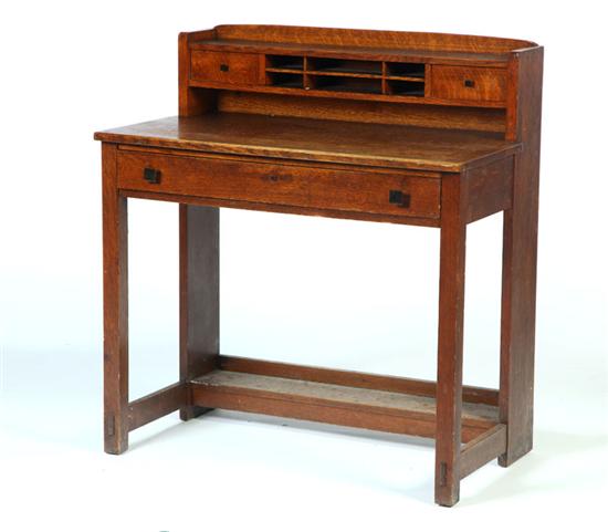ARTS & CRAFTS DESK.  American 
