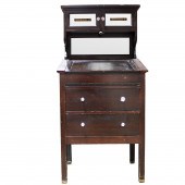 ARTS & CRAFTS EBONIZED OAK OPT