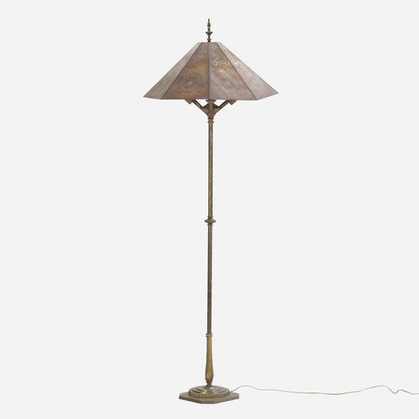 Arts & Crafts. Floor lamp. c. 1920,