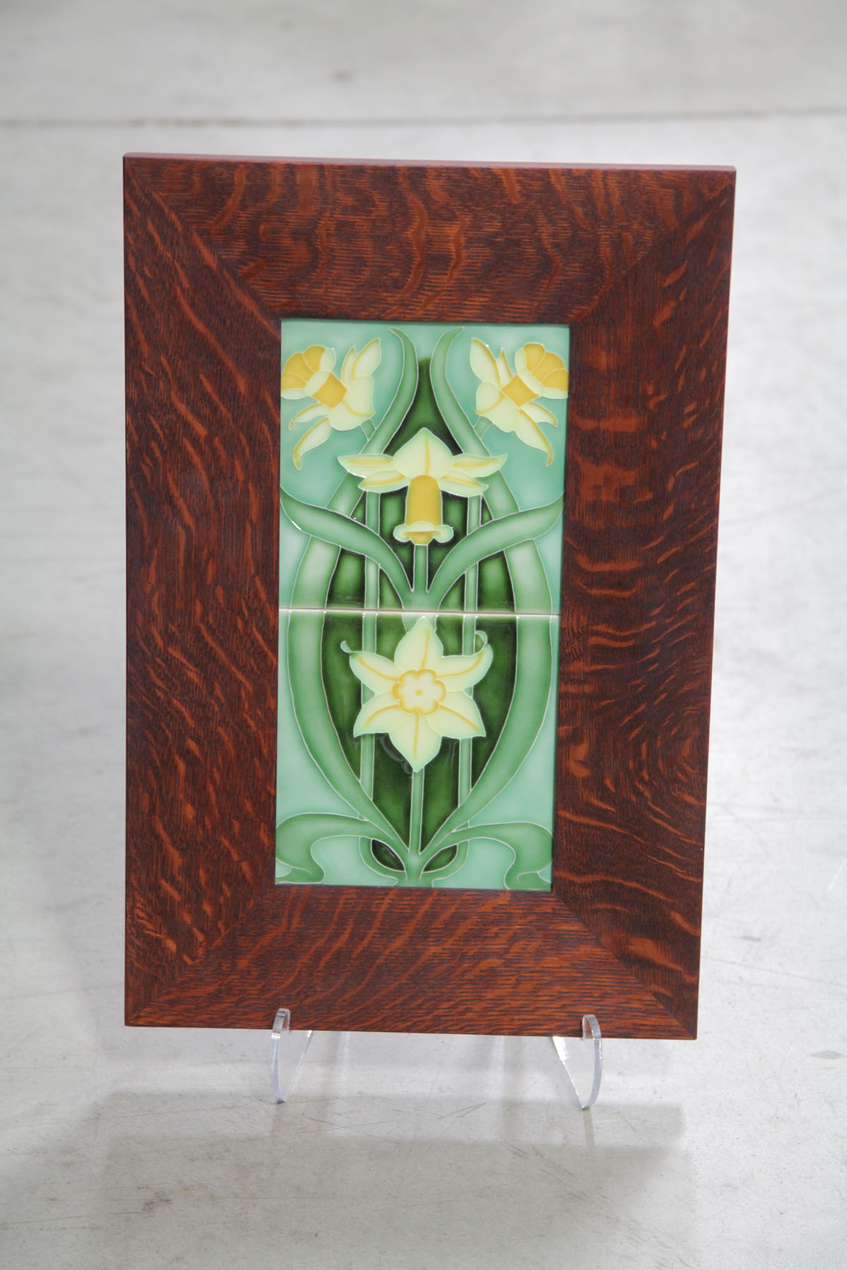 ARTS & CRAFTS FRAMED TILES.  New