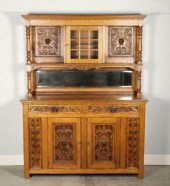 ARTS & CRAFTS GOLDEN OAK BUFFE