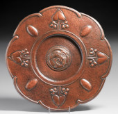 ARTS & CRAFTS HAMMERED COPPER