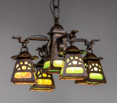 ARTS & CRAFTS HAMMERED COPPER,