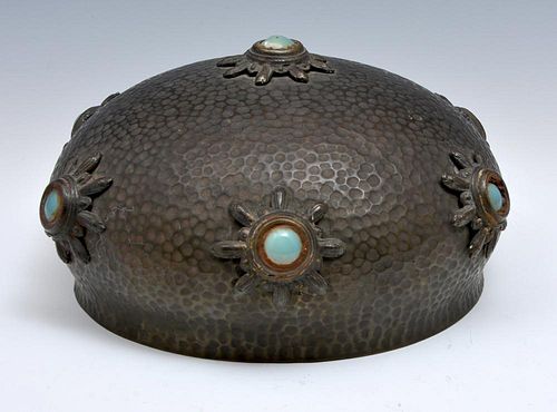 ARTS & CRAFTS HAMMERED COPPER SHADE