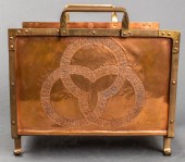 ARTS & CRAFTS HAMMERED COPPER