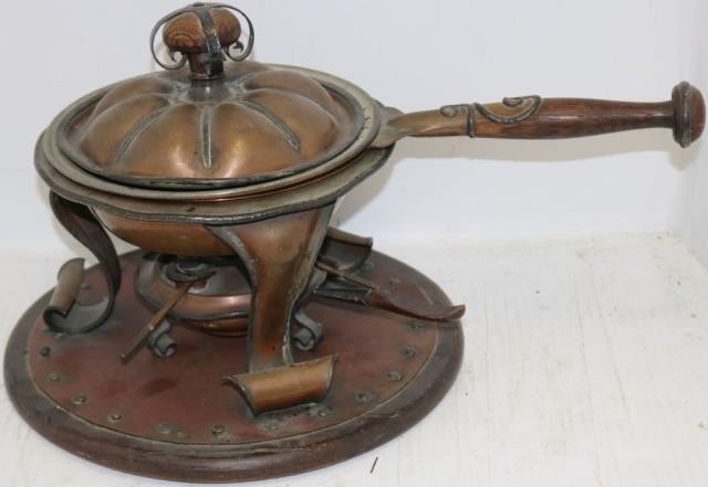 ARTS & CRAFTS HAND HAMMERED