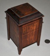 ARTS & CRAFTS INLAID MINIATURE