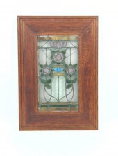 ARTS & CRAFTS LEADED STAINED G