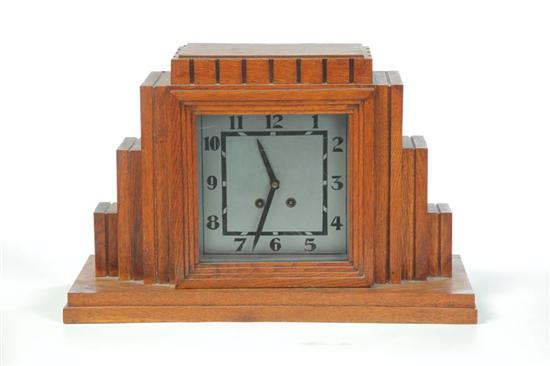 ARTS & CRAFTS MANTEL CLOCK. 