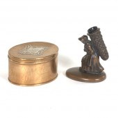 ARTS & CRAFTS MIXED METALS OVA