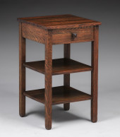 ARTS & CRAFTS OAK ONE-DRAWER N