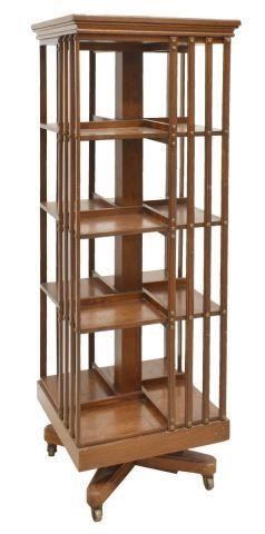 ARTS & CRAFTS OAK REVOLVING