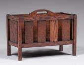 ARTS & CRAFTS OAK SLATTED MAGA