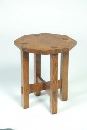 ARTS & CRAFTS OCTAGONAL TOP ST