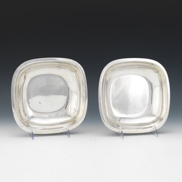 ARTS & CRAFTS PAIR OF STERLING