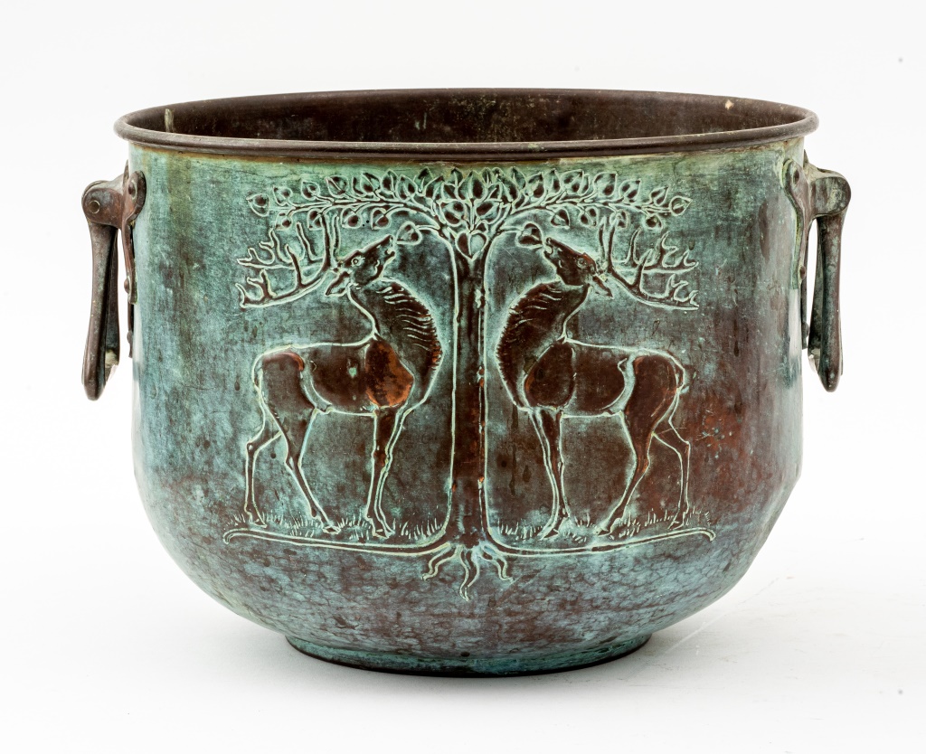 ARTS & CRAFTS PATINATED COPPER
