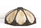 ARTS & CRAFTS PATINATED METAL